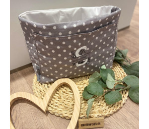 Stickserie - Doodle Blumen Alphabet Monogram geteilt